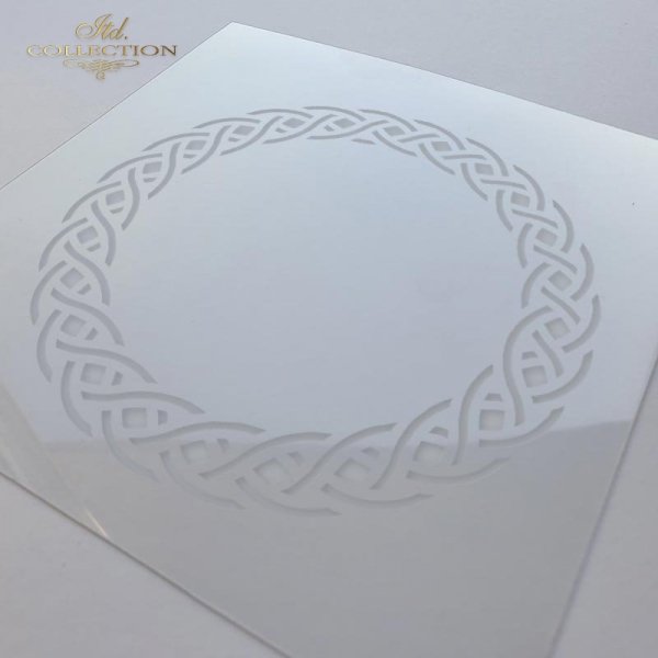 .plantilla transparente para scrapbooking 16x16 cm ST0079A