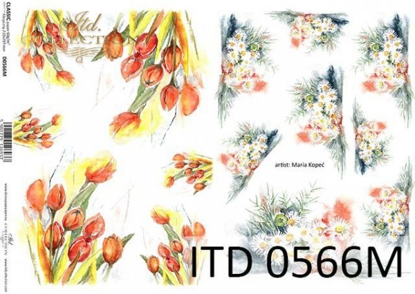 papel decoupage clásico D0566M