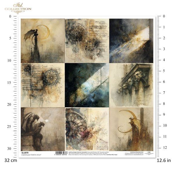 Papel para álbumes de recortes SL1870