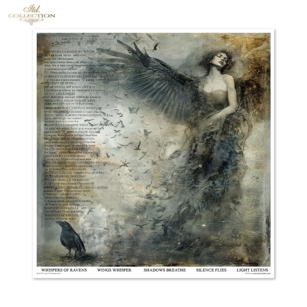 Zestaw papierow do scrapbookingu SLS 097 Light &amp; Shadow - Światło i Cień