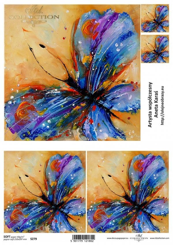 Papel Decoupage Soft S0279