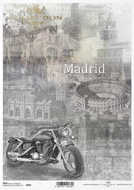 Madryt, Madrid, motocykl, motor, zabytki, miasto, architektura, uliczka, Magda Stanczew, R881, Madrid, motorbike, monuments, city, architecture, street, Madrid, Motorrad, Denkmäler, Stadt, Architektur, Straße, Madrid, moto, monumentos, ciudad, arquitectur