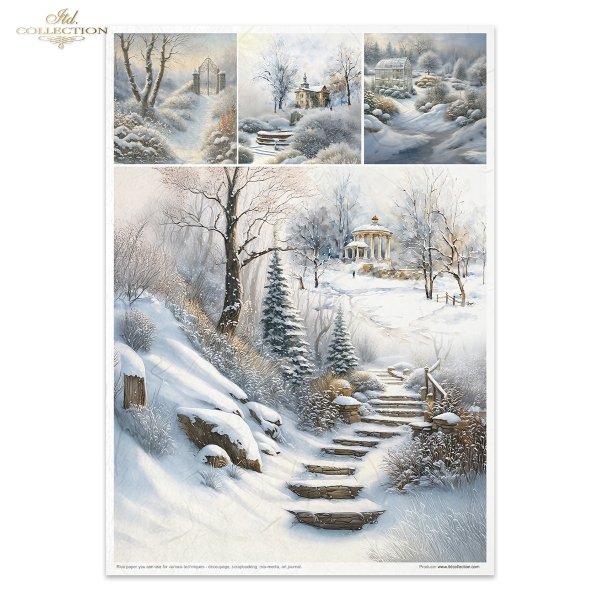 Conjunto Creativo RP081 Botanical Garden in Winter
