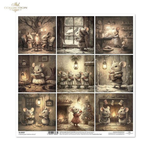 myszki, świąteczny czas, Boże Narodzenie*mice, festive time, Christmas*Mäuse, festliche Zeit, Weihnachten*ratones, tiempo festivo, Navidad