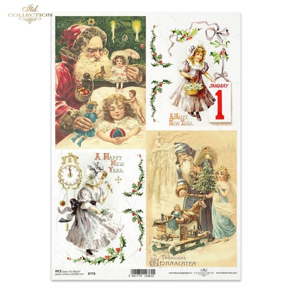 Boże Narodzenie, świąteczne dekoracje, retro, vintage, Mikołaj, prezenty, zabawki, dziecko, dzieci, choinka, Nowy Rok, R778, Christmas, Christmas decorations, retro, Santa Claus, presents, toys, child, children, tree, New Year, Weihnachten, Weihnachtsdeko