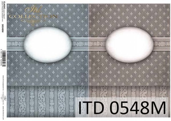 papel decoupage clásico D0548M