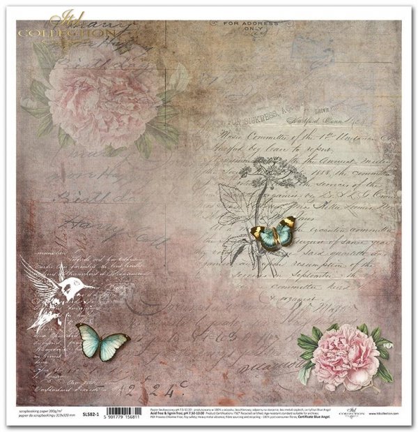 owady, stare pocztówki, koliber, kwiaty, motyle, stare napisy*hummingbird, flowers, butterflies, old inscriptions*Kolibri, Blumen, Schmetterlinge, alte Inschriften*colibríes, flores, mariposas, inscripciones antiguas