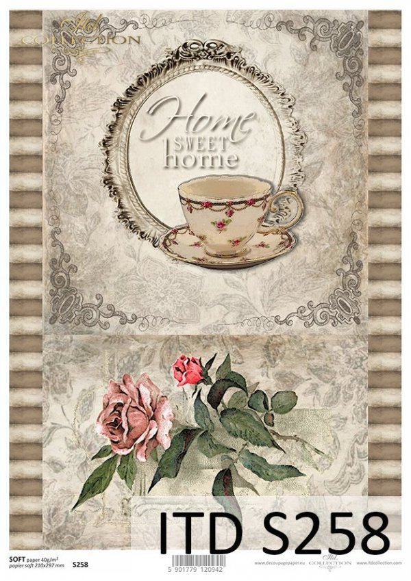 Papel Decoupage Soft S0258
