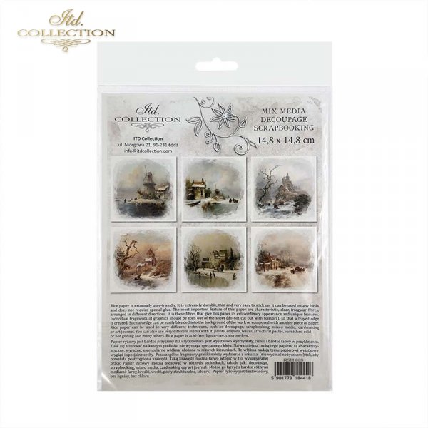 conjunto de papeles de arroz RSM089
