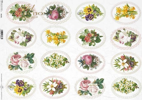 decoraciones decoupage de papel de arroz, marco*Reispapier Decoupage Dekore, Rahmen*декоративные декоры для рисованной бумаги, рама