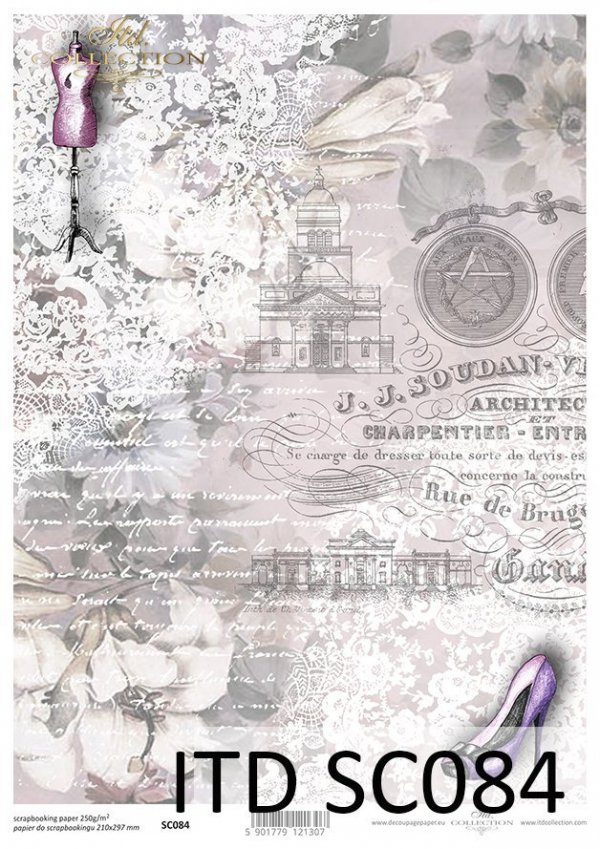 papel para scrapbooking SC0084