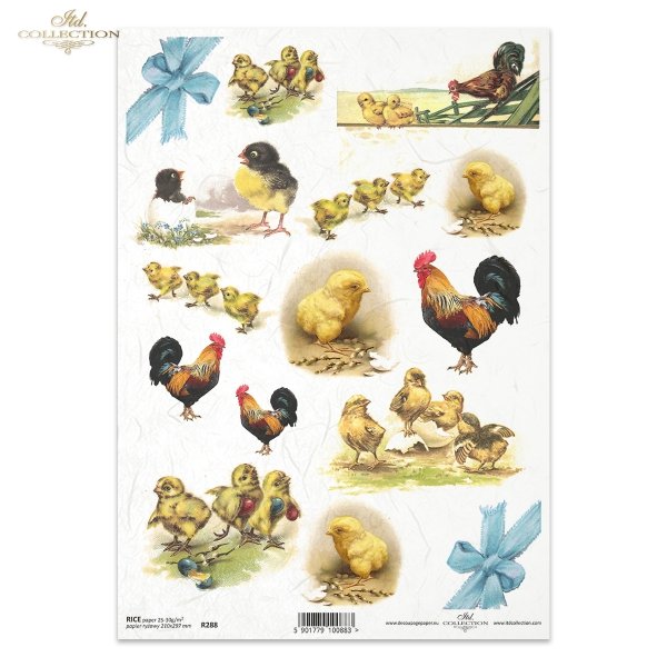 Easter, chickens, flowers, spring, eggs, Easter eggs, R288
