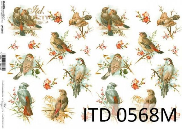 Papier wielkanocny do decoupage*Paper for decoupage Easter