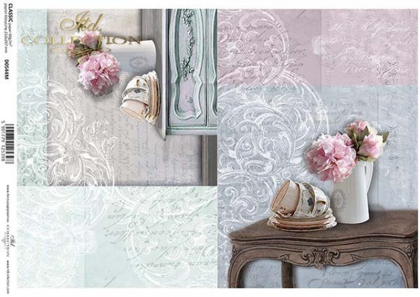 papel decoupage clásico D0544M