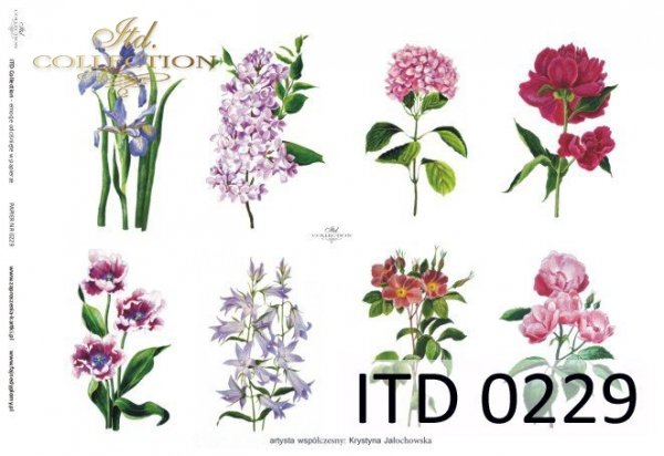 papel decoupage clásico D0229M