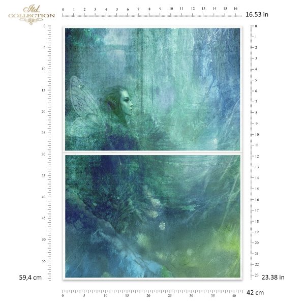 FPA2066 seria „The Elven Valley” – Dolina Elfów * Mulberry decoupage paper FPA2066 „The Elven Valley” * Maulbeerpapier für Decoupage FPA2066 – Das Elfental * Papel decoupage FPA2066