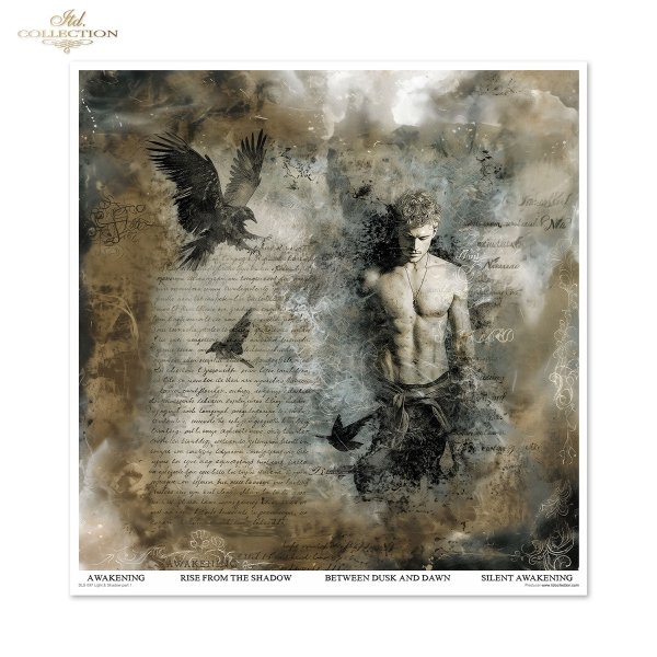 Zestaw papierow do scrapbookingu SLS 097 Light &amp; Shadow - Światło i Cień