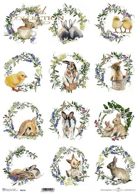 kwiaty, wiosenne kwiaty, łąka, zwierzęta wielkanocne, wielkanoc, wieńce, wianki, zające, kurczaki, króliczki, króliki*flowers, spring flowers, meadow, easter animals, easter, wreaths, garlands, bunnies, chickens, bunnies, rabbits