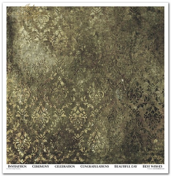 Zestaw do scrapbookingu SLS-052 &quot;Vintage Tapestry&quot;