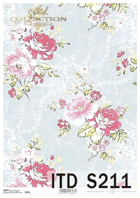 Papier decoupage Soft (HS code 48062000)  S0211