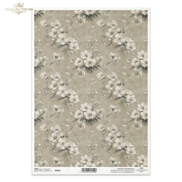 kwiaty, rośliny, vintage, beż, szałwia, botanika, tekstury, tło, wzory