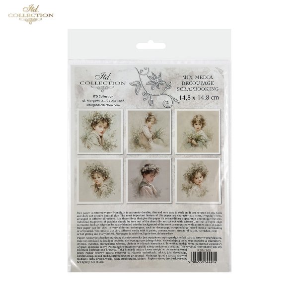 Zestaw papierów ryżowych (HS code 48021000) RSM265