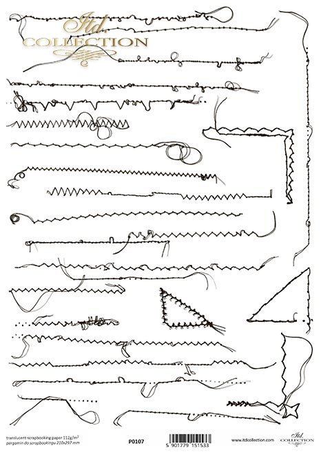 szlaczki, ściegi, zygzaki, szycie ręczne*slits, stitches, zigzags, hand sewing*Schlitze, Stiche, Zickzackstiche, Handnähen*hendiduras, puntadas, zigzags, costura a mano