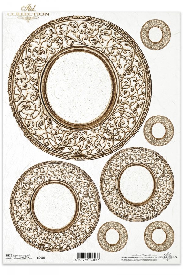 talerz, talerze, ornament, ornamenty, dekor, dekory, R106, plate, plates, ornamentation, decoration, decorations, placa con adorno marrón , dekorative braune Platte 