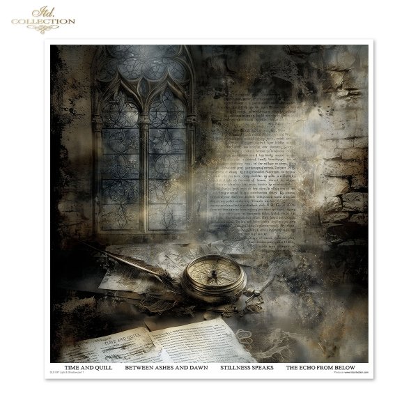 Zestaw papierow do scrapbookingu SLS 097 Light &amp; Shadow - Światło i Cień