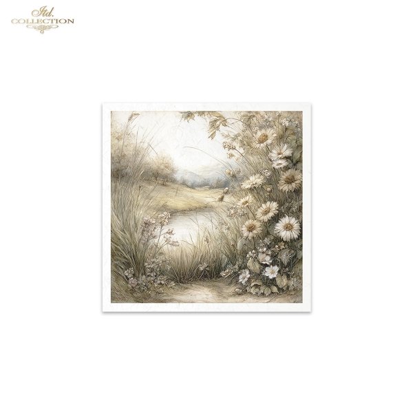 Myszki, sielanka, akwarela, retro, las, natura*Mice, idyll, watercolour, retro, forest, nature*Mäuse, Idylle, Aquarell, Retro, Wald, Natur*Ratones, idilio, acuarela, retro, bosque, naturaleza