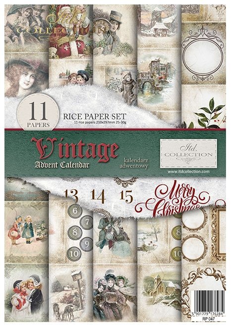 Seria - Vintage Advent Calendar - *Series - Vintage Advent Calendar*Serie - Vintage Adventskalender*Serie - Calendario de Adviento Vintage