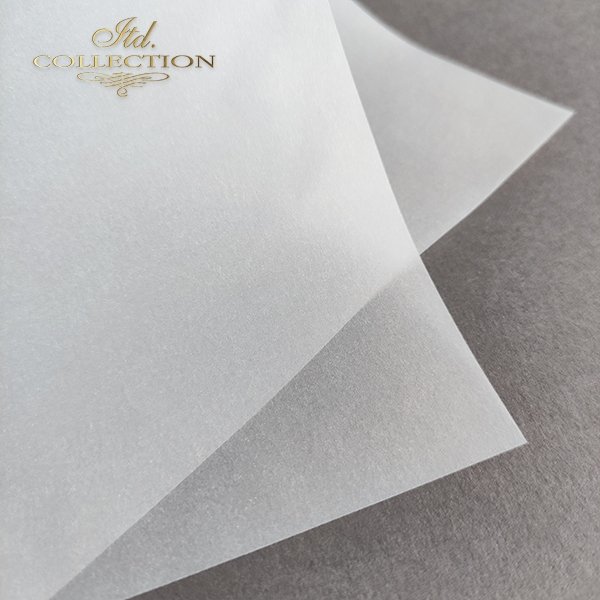 papier półprzezroczysty do scrapbooking (HS code 48063000) P0338