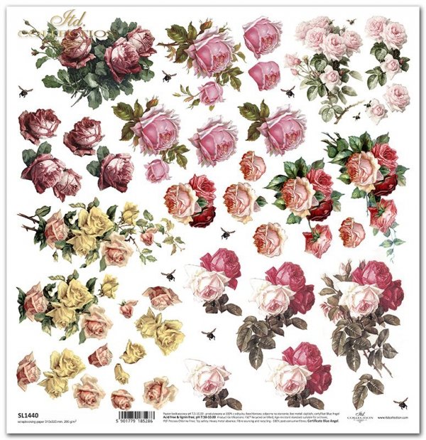 róże, vintage, 3d kwiaty*roses, vintage, 3d flowers*rosen, vintage, 3d blumen*rosas, vintage, flores 3d