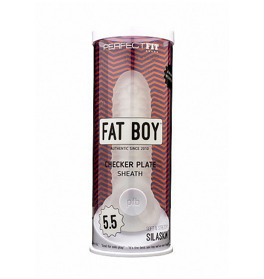 Perfect Fit Fat Boy Checker Box Sheath Clear 5,5&quot;