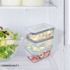 Pojemniki do przechowywania żywności 3x 1000 ml Classbach C-FHD 4006 K