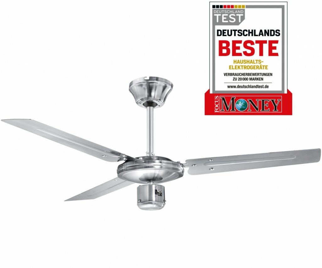 Ventilatore Soffitto 3 Pale ProfiCare - 122 Cm Per Stanze Fino 25 M², 4 Velocità E Funzione Inversa - Foto 6