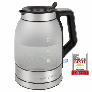 Czajnik elektryczny szklany podświetlany 1,7L ProfiCook PC-WKS 1215 G