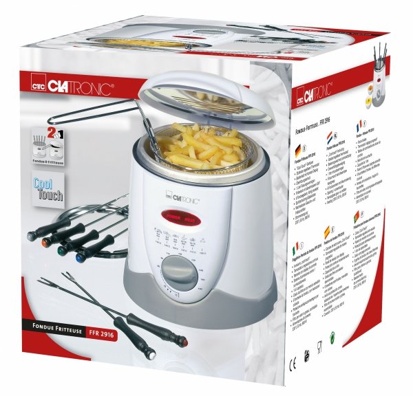 Frytkownica, fondue 2w1 Clatronic FFR 2916