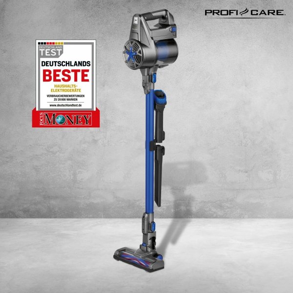 Odkurzacz ręczny, pionowy, bezprzewodowy, cyklonowy ProfiCare PC-BS 3036 A