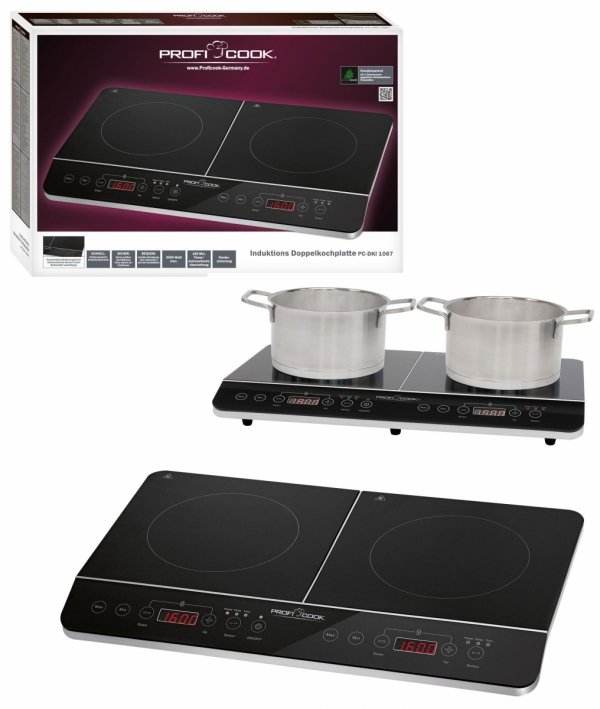 Płyta indukcyjna dwupalnikowa  ProfiCook PC-DKI 1067