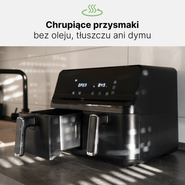 Frytkownica beztłuszczowa 8 litrów Clatronic FR 3804 H