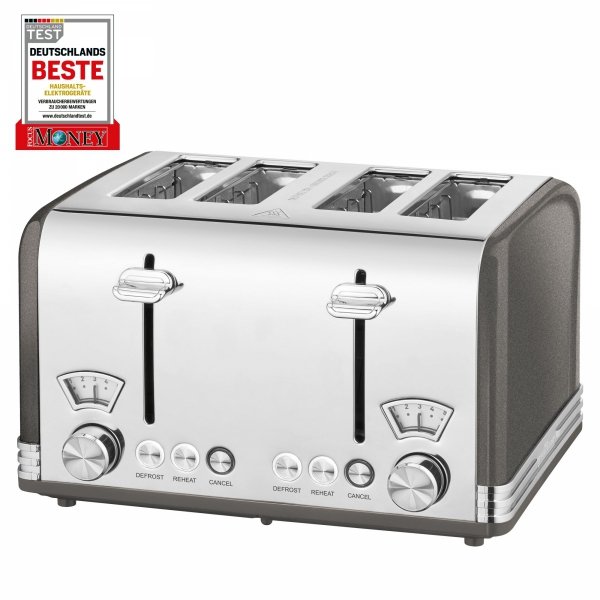 Toster na 4 kromki ProfiCook PC-TA 1194 antracyt