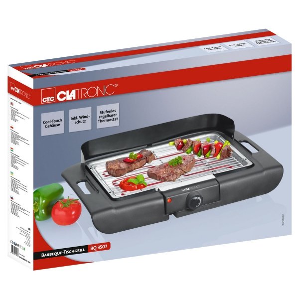 Grill elektryczny stołowy Clatronic BQ 3507