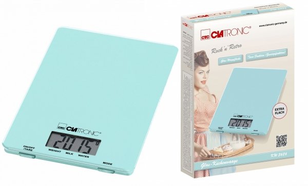 Elektroniczna waga kuchenna Clatronic KW 3626 (miętowa)