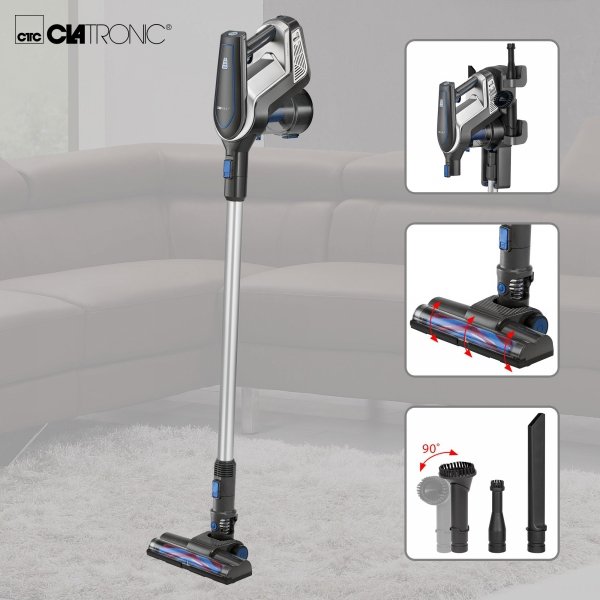 Bezprzewodowy odkurzacz pionowy  Clatronic BS 1312