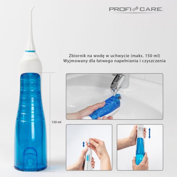 Irygator akumulatorowy ProfiCare PC-MD 3026 A
