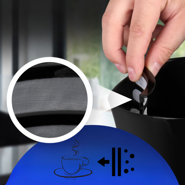 Czajnik elektryczny bezprzewodowy 1,7 L Bomann WK 6079 CB (czarny)