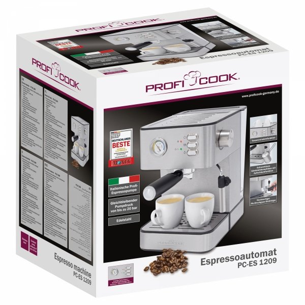 Ekspres ciśnieniowy do kawy ProfiCook PC-ES 1209