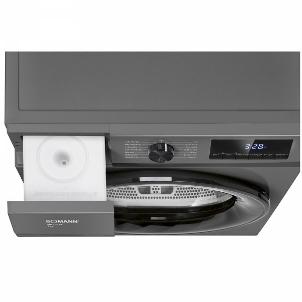 Suszarka bębnowa z pompą ciepła Bomann WPT 7154 (antracyt)