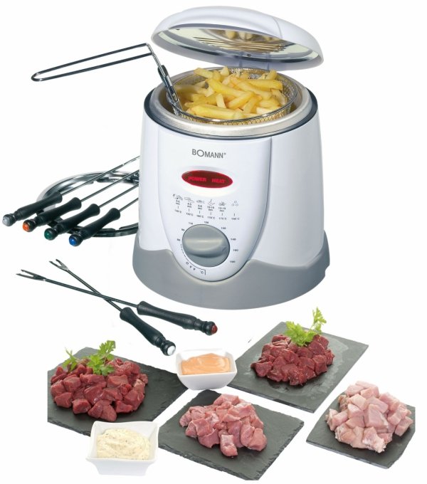 Frytkownica, fondue 2w1  Bomann FFR 1290 CB